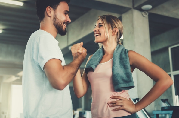 couple after workout